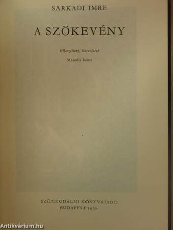 A szökevény II. (töredék)