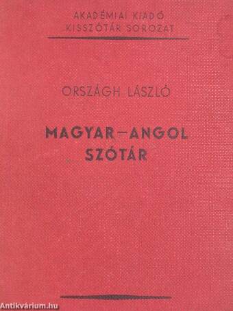 Magyar-angol szótár