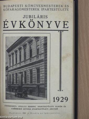 Magyar kőművesmesterek évkönyve 1929