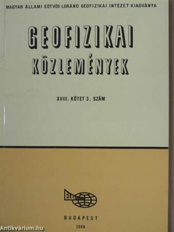 Geofizikai Közlemények 1969/3.