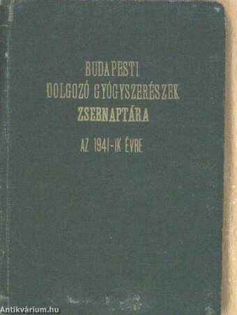 Budapesti dolgozó gyógyszerészek zsebnaptára