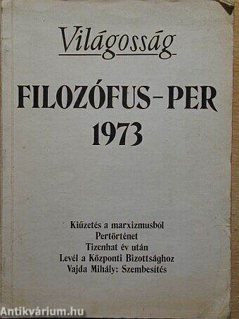 Filozófus-per 1973