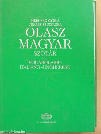 Olasz-magyar szótár