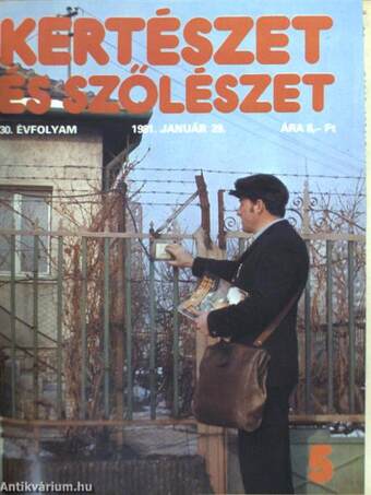 Kertészet és Szőlészet 1981. (nem teljes évfolyam)