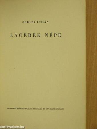 Lágerek népe