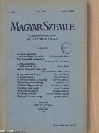 Magyar Szemle 1932. március