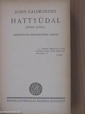 Hattyúdal