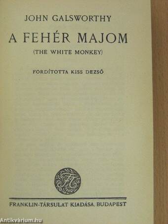 A fehér majom