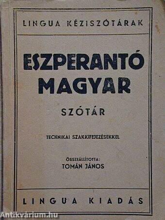 Eszperantó-magyar szótár 