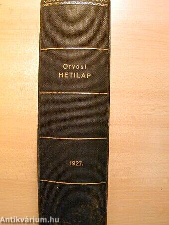 Orvosi Hetilap 1927. január-december