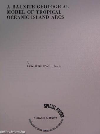 A Bauxite Geological Model of Tropical Oceanic Island Arcs