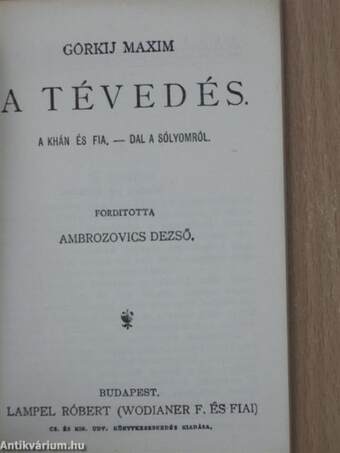 A tévedés