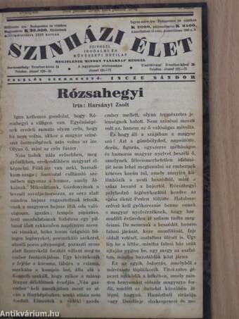 Szinházi Élet 1924. január 20.-február 2.