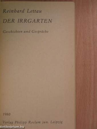 Der Irrgarten