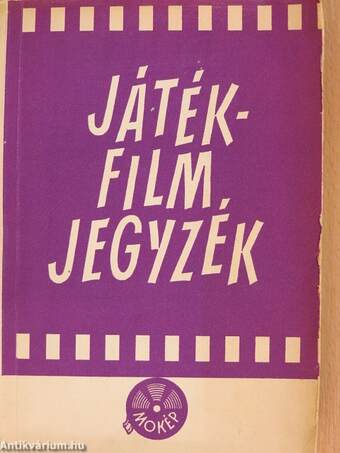 Játékfilmjegyzék