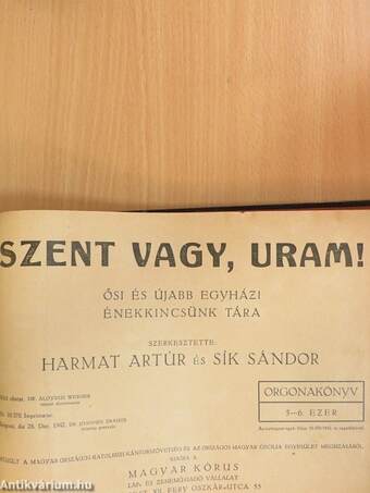 Szent vagy, Uram!