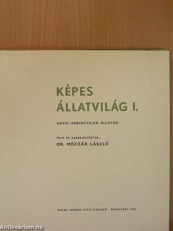 Képes állatvilág I.