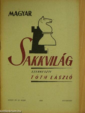 Magyar Sakkvilág 1949. november