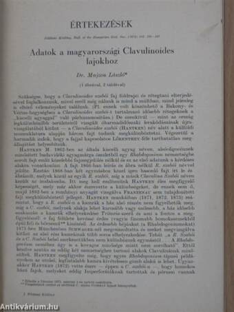 Adatok a magyarországi Clavulinoides fajokhoz