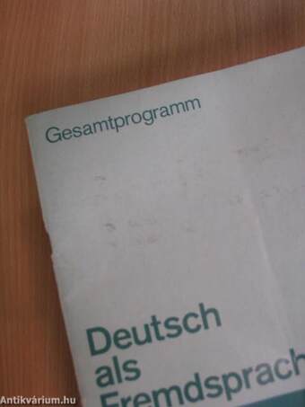 Deutsch als Fremdsprache '84 - Gesamtprogramm