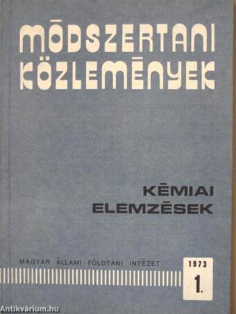 Módszertani Közlemények 1973/1.