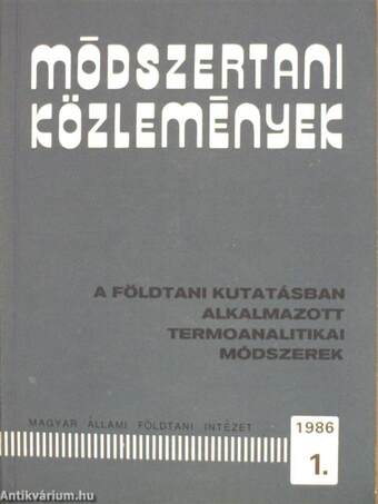 Módszertani Közlemények 1986/1.