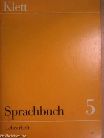 Sprachbuch - 5. Schuljahr