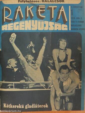 Rakéta Regényújság 1978. (nem teljes évfolyam)