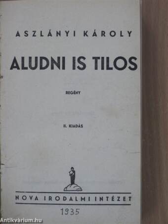 Aludni is tilos