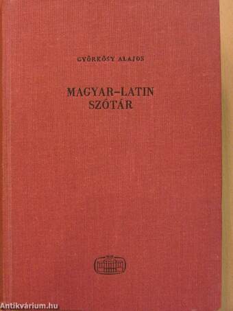 Magyar-latin szótár