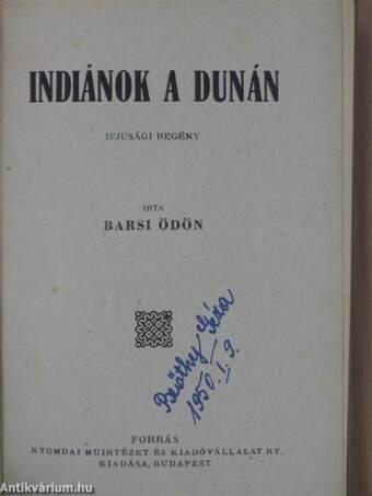 Indiánok a Dunán