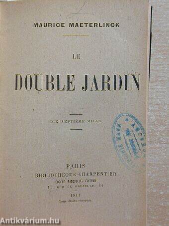 Le Double Jardin