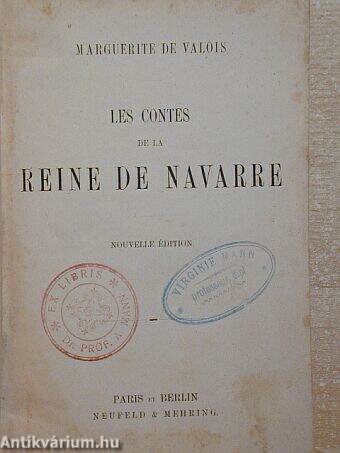 Les contes de la Reine de Navarre