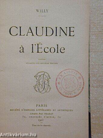 Claudine á l'École