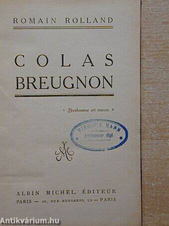 Colas Breugnon