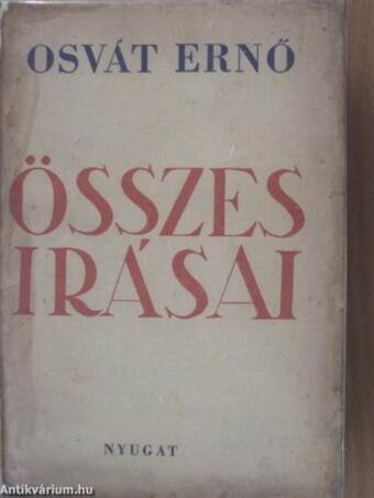 Osvát Ernő összes írásai