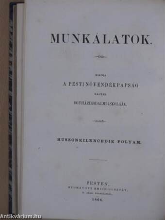 A protestantismus és katholicismus vonatkozással az europai polgárisodásra I-II.