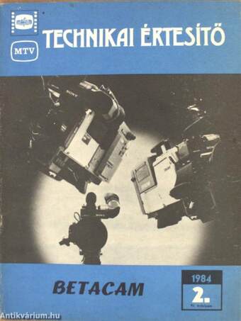 Technikai értesítő 1984/2.
