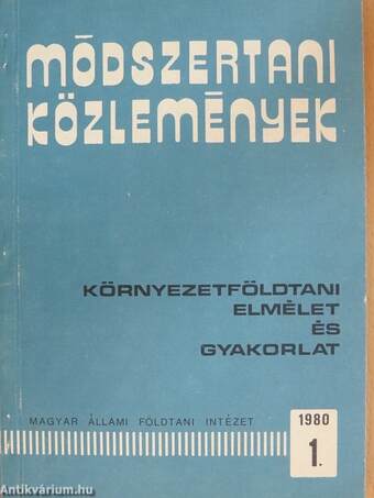 Módszertani közlemények 1980/1.