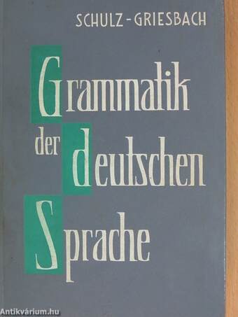 Grammatik der deutschen Sprache