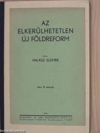 Az elkerülhetetlen új földreform