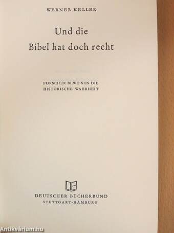 Und die Bibel hat doch recht