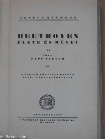 Beethoven élete és művei