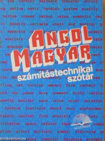 Angol-magyar számítástechnikai szótár