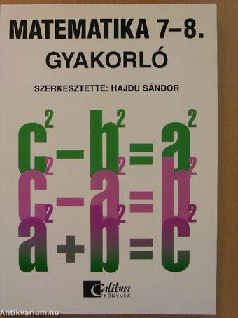 Matematika 7-8. - Gyakorló