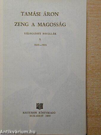 Zeng a magosság I.