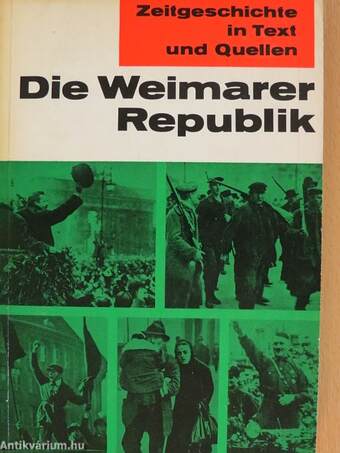 Die Weimarer Republik