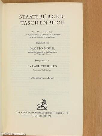 Staatsbürger-Taschenbuch