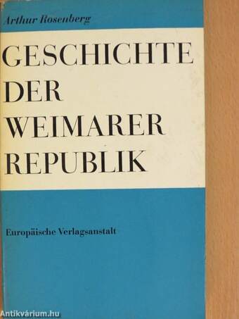 Geschichte der Weimarer Republik