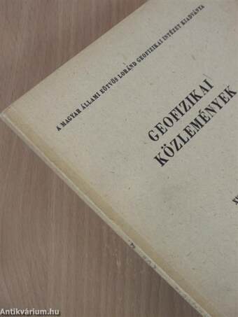 Geofizikai Közlemények 1968/4.